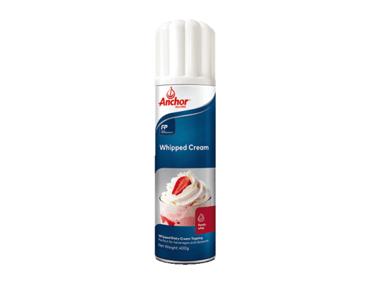 aerosol whipped cream