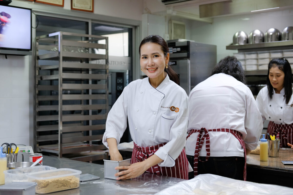 คลาสเรียนทำขนมปัง