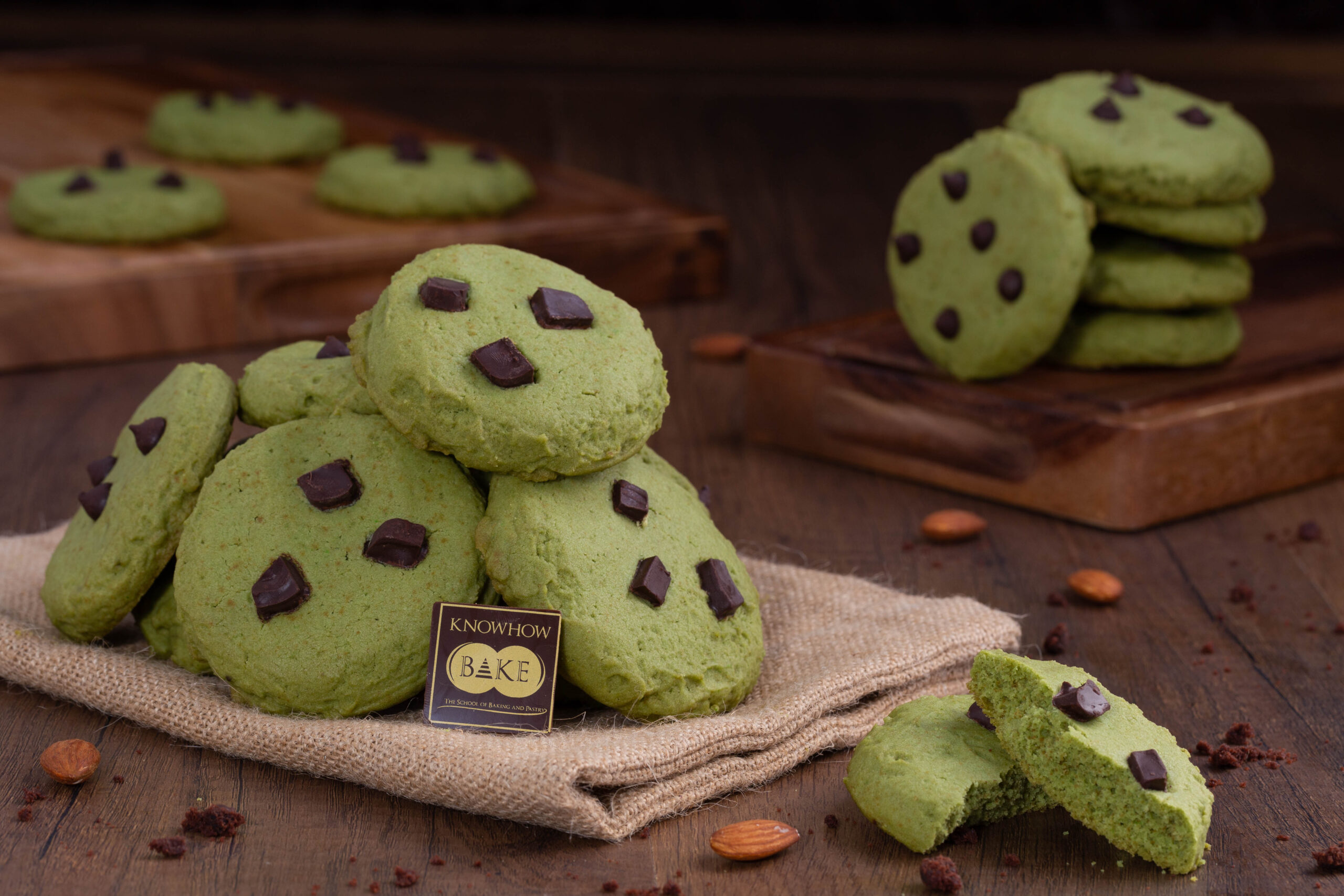 เรียนทำMatcha Green Tea Cookie แบบตัวต่อตัว KNOWHOW BAKE