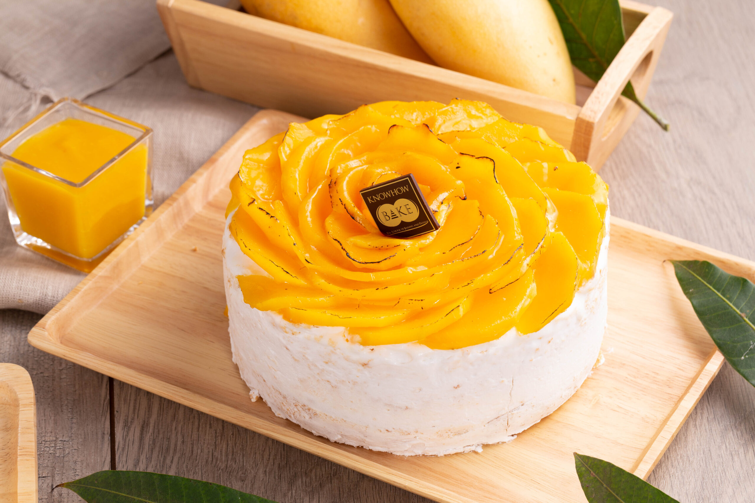 เรียนทำMango Cake แบบตัวต่อตัว KNOWHOW BAKE