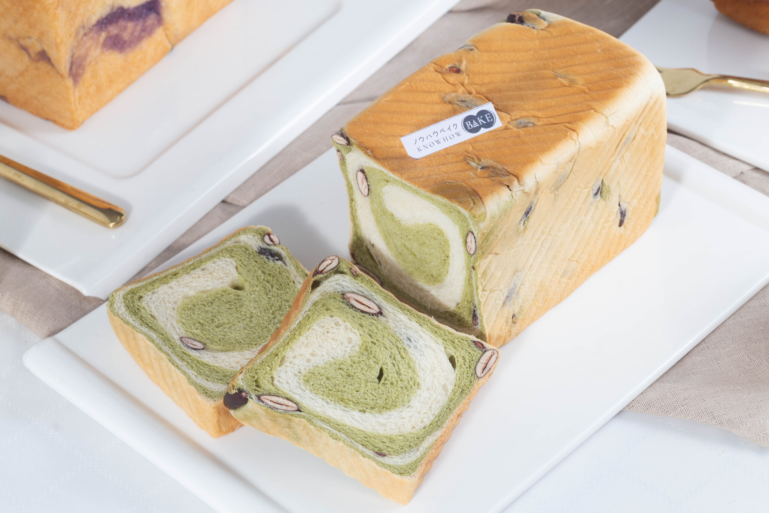 เรียนทำMatcha Azuki Shokupan แบบตัวต่อตัว KNOWHOW BAKE