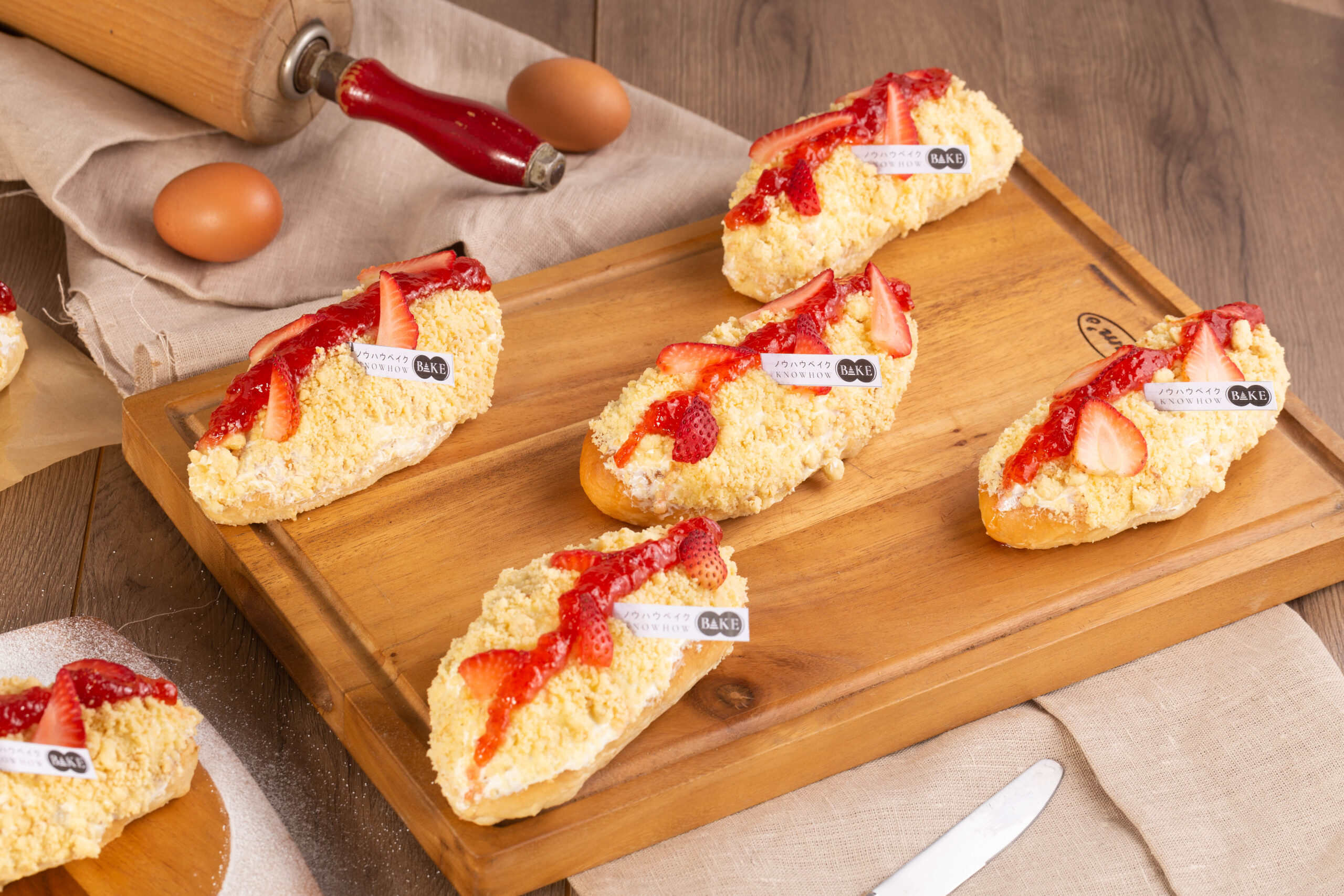 เรียนทำIchigopan แบบตัวต่อตัว KNOWHOW BAKE