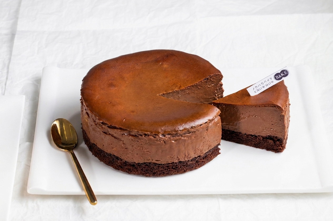 เรียนทำChocolate Basque Cheesecake แบบตัวต่อตัว KNOWHOW BAKE