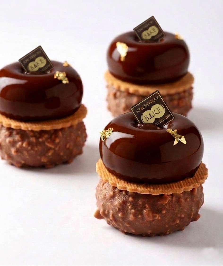เรียนทำÉclat de Noisette แบบตัวต่อตัว KNOWHOW BAKE