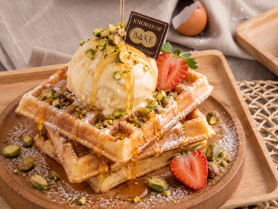 เรียนทำAmerican Waffle แบบตัวต่อตัว KNOWHOW BAKE