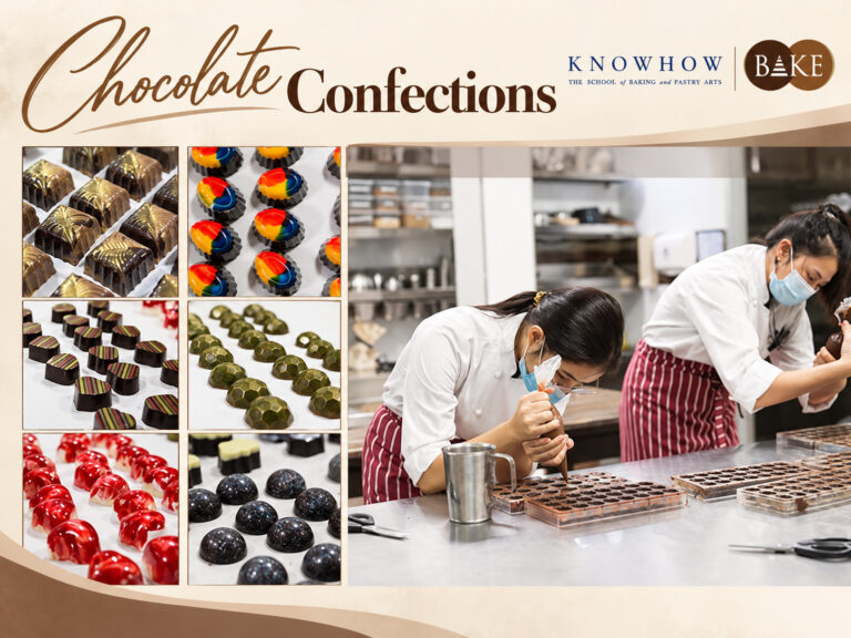 Chocolate Confections - คอร์สเรียนทำเบเกอรี่ระยะสั้น KNOWHOWBAKE