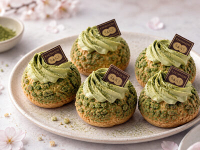 เรียนทำOsaka Matcha Choux Puff แบบตัวต่อตัว KNOWHOW BAKE